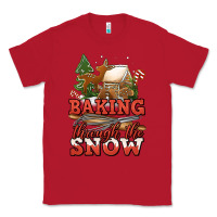 Red baking through the snow Classic Tee - Jasminsmagicworld