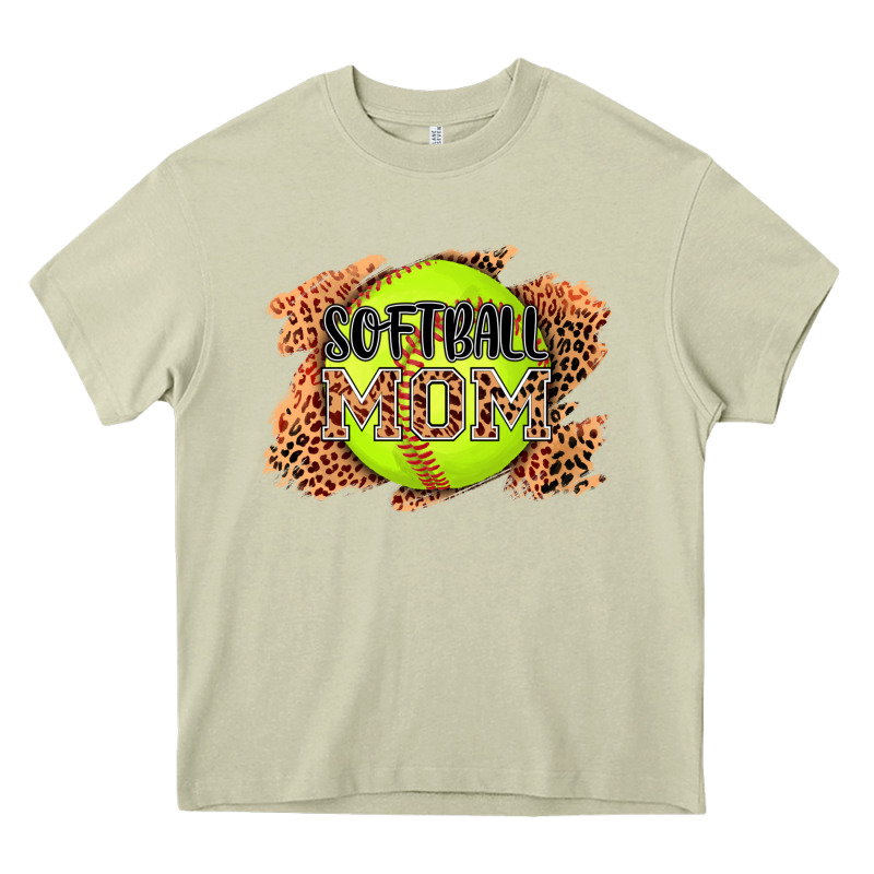 Softball Mom Heavy Core Tee by AdoDesignShop | Teevron