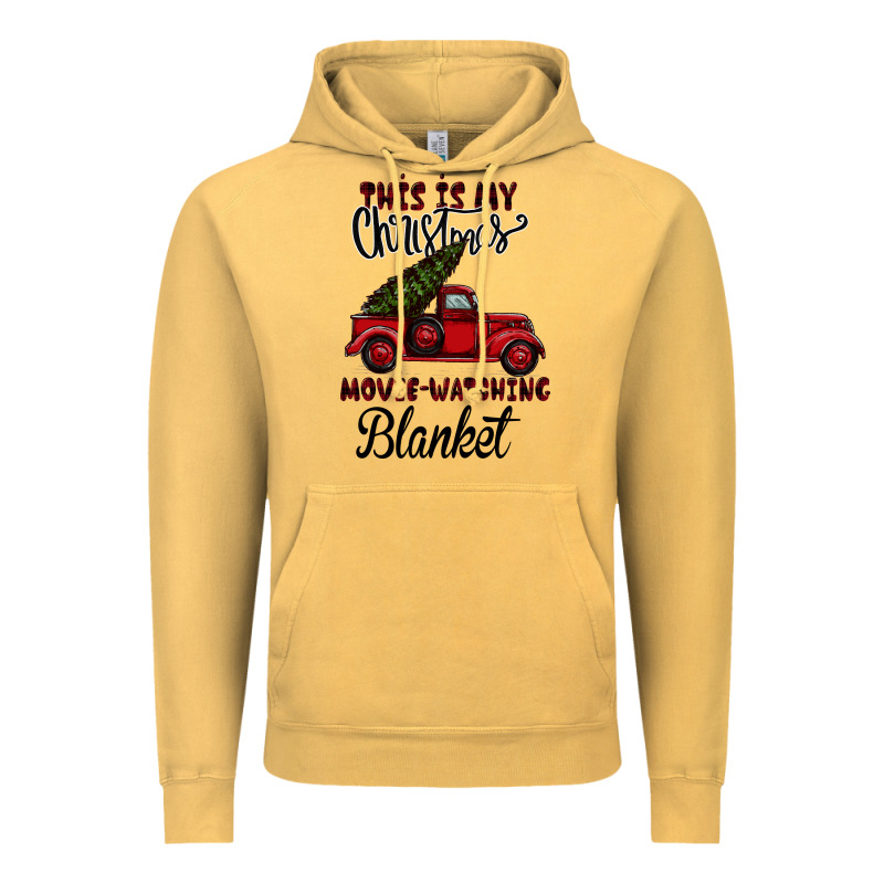 This Is My Christmas Movie Watching Blanket Vintage Hoodie by Bettercallsaul | Teevron