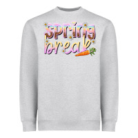 Heather Grey Spring break Easter Day Heavyweight Sweatshirt - HowdyJamesFarm