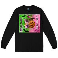 Black Sorta sweet sorta spooky Long Sleeve Tee - NancyCooperArtShop