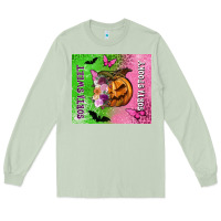 Matcha Sorta sweet sorta spooky Long Sleeve Tee - NancyCooperArtShop