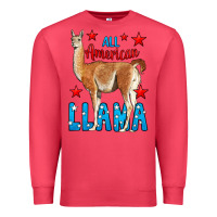 Cardinal All American Lama Premium Sweatshirt - LillyAllenDesigns