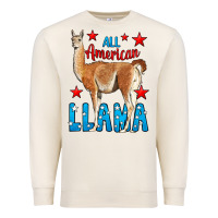 Sandshell All American Lama Premium Sweatshirt - LillyAllenDesigns