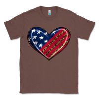 Chestnut leopard with american flag Classic Tee - RanaPortraitStore