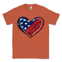 Copper leopard with american flag Classic Tee - RanaPortraitStore