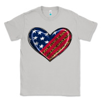 Moon Dust leopard with american flag Classic Tee - RanaPortraitStore