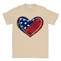 Mushroom leopard with american flag Classic Tee - RanaPortraitStore