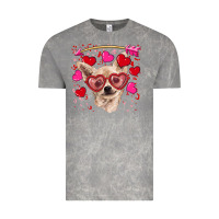 Cloud Rock valentine's day  chihuahua Vintage Tee - RanaPortraitStore