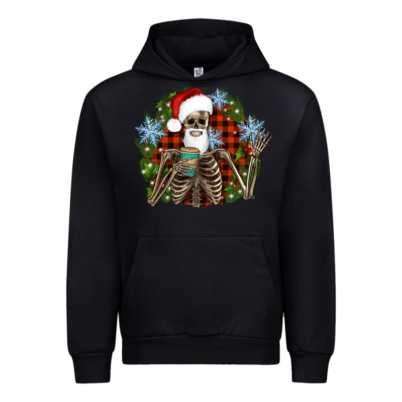 Santa Skeleton Christmas Urban Hoodie by Artiststas | Teevron