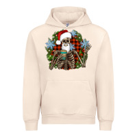 Sandshell Santa skeleton christmas Urban Hoodie - Artiststas