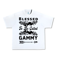 White Blessed To Be Called Gammy Urban Heavy Tee - Bettercallsaul