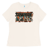 Bone Cowhide is the New Black Ladies Tee - Jasminsmagicworld