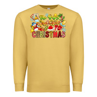 Antique Gold The Boy Who Stole Christmas Premium Sweatshirt - CowhideDigitalArt