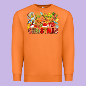 The Boy Who Stole Christmas Premium Sweatshirt Designed By Cowhidedigitalart