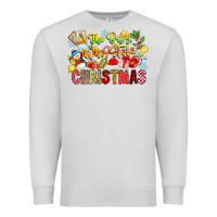 Dove Grey The Boy Who Stole Christmas Premium Sweatshirt - CowhideDigitalArt