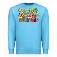 Ocean Blue The Boy Who Stole Christmas Premium Sweatshirt - CowhideDigitalArt