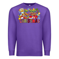 Purple The Boy Who Stole Christmas Premium Sweatshirt - CowhideDigitalArt