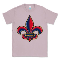 Lilac louisiana fleur de lis Classic Tee - BarkalooDesign