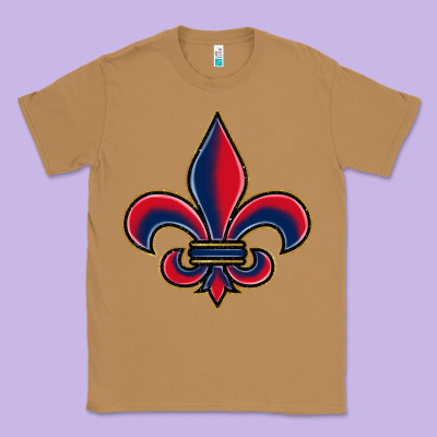 Louisiana Fleur De Lis Classic Tee Designed By Barkaloodesign