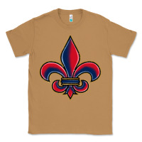 Toasted Coconut louisiana fleur de lis Classic Tee - BarkalooDesign