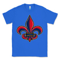 True Royal louisiana fleur de lis Classic Tee - BarkalooDesign