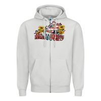 Dove Grey kentucky 4th of july Zipper Hoodie - FaDigitalArtStudio