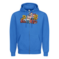 True Royal kentucky 4th of july Zipper Hoodie - FaDigitalArtStudio
