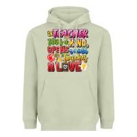 Matcha a Teacher Takes a Hand Opens a mind and Touches A Heavyweight Hoodie - CowhideDigitalArt