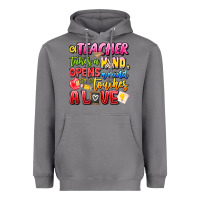 Storm a Teacher Takes a Hand Opens a mind and Touches A Heavyweight Hoodie - CowhideDigitalArt