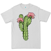 Dove Grey cactus 4 Premium Tee - JahusDesignShop