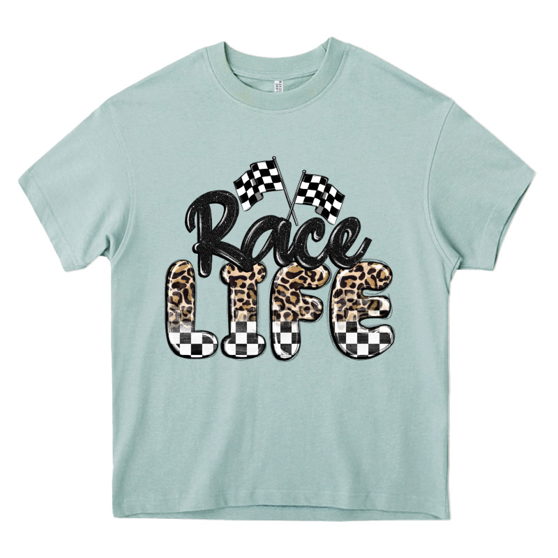 Race Life Heavy Core Tee by MaliasSmallBusiness | Teevron