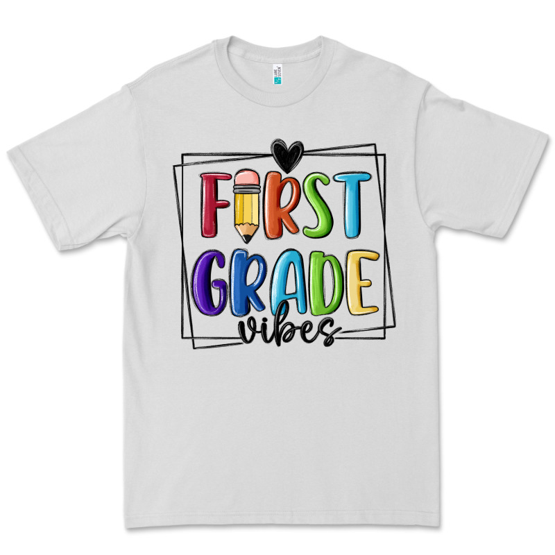 1st Grade Vibes Premium Tee by MaliasSmallBusiness | Teevron