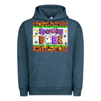 Pigment Midnight Navy Spooky Babe Urban Hoodie - Artiststas