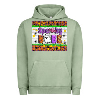 Pigment Oil Green Spooky Babe Urban Hoodie - Artiststas