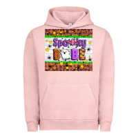 Pigment Salmon Spooky Babe Urban Hoodie - Artiststas