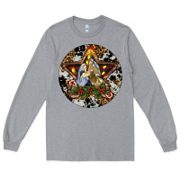 Heather Grey Oh Holy Night Christmas Long Sleeve Tee - RanaPortraitStore