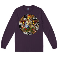 Plum Oh Holy Night Christmas Long Sleeve Tee - RanaPortraitStore