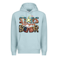 Blue Mist Stars stripes beer Premium Hoodie - FaDigitalArtStudio