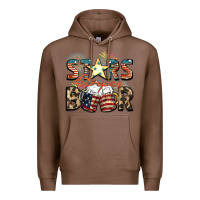 Chestnut Stars stripes beer Premium Hoodie - FaDigitalArtStudio