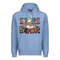 Colony Blue Stars stripes beer Premium Hoodie - FaDigitalArtStudio