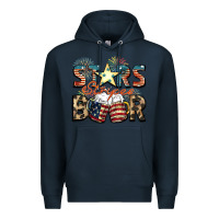 Navy Stars stripes beer Premium Hoodie - FaDigitalArtStudio