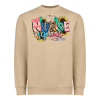 Mushroom nurse Heavyweight Sweatshirt - CowGirlArtShop