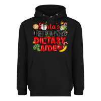 Black santas favorite dietary aide Heavyweight Hoodie - LillyAllenDesigns