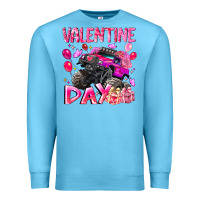 Ocean Blue Valentine Day Premium Sweatshirt - CowhideDigitalArt