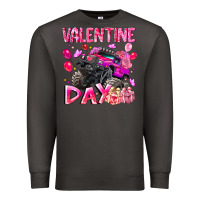 Smoke Valentine Day Premium Sweatshirt - CowhideDigitalArt