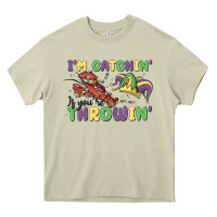 Mossy i'm catchin' if you're throwin' Heavy Core Tee - MaliasSmallBusiness