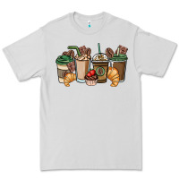 Dove Grey coffee coffee cups Premium Tee - NancyCooperArtShop