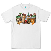 White coffee coffee cups Premium Tee - NancyCooperArtShop