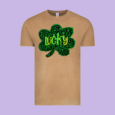Lucky Shamrock St Patricks Day Vintage Tee Designed By Bettercallsaul